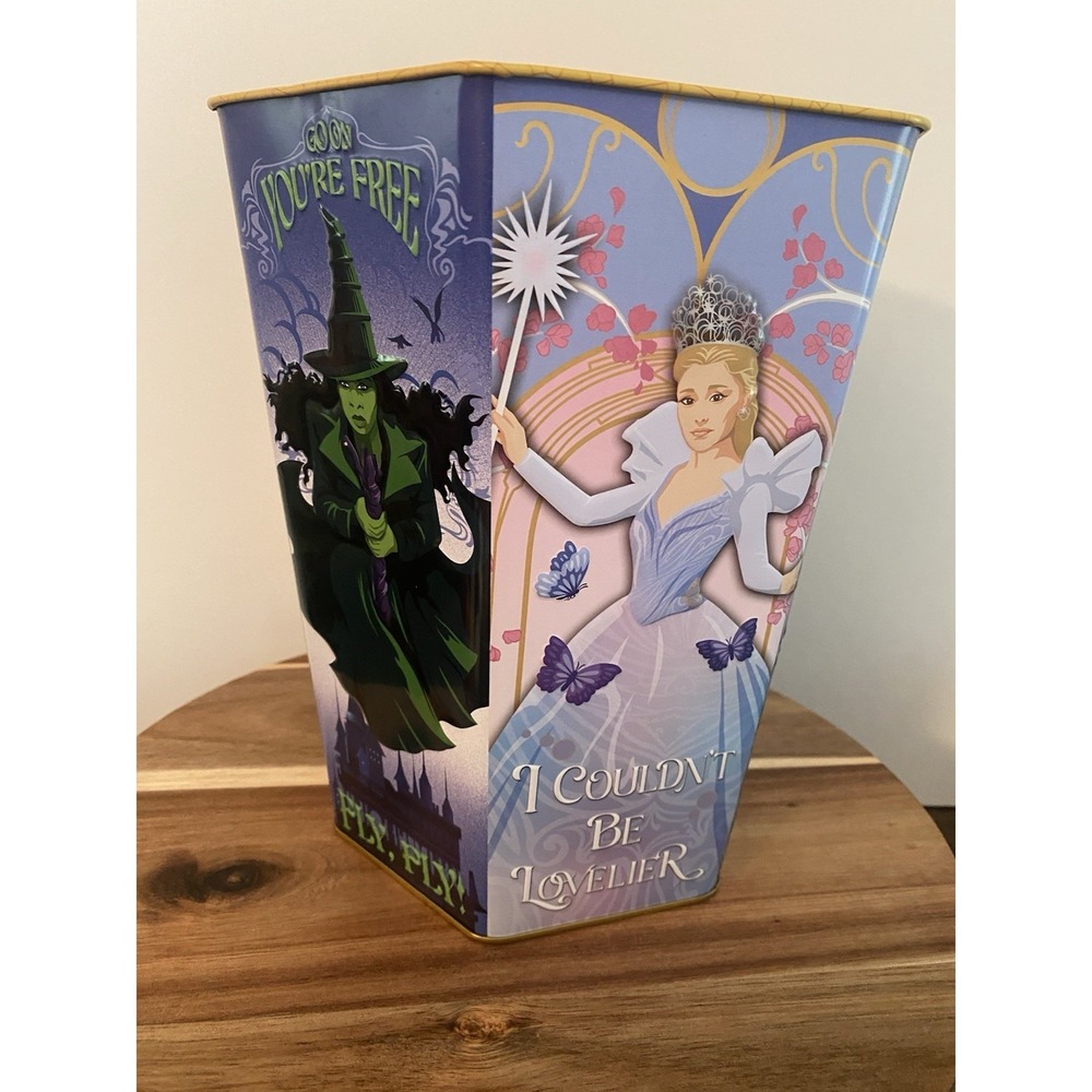 Wicked For Good Hexagon Popcorn Bucket Cinemark Theaters
